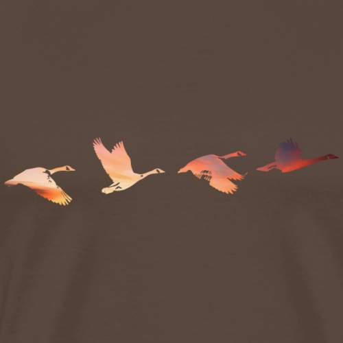 Geese #2 - Men's Premium T-Shirt