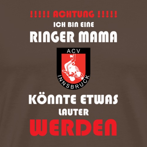 Ringer Mama - Männer Premium T-Shirt
