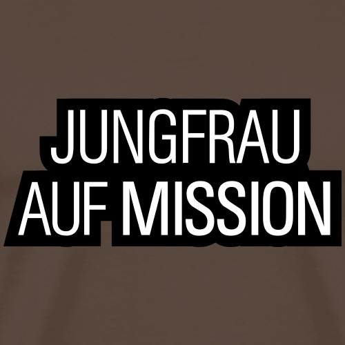 Jungfrau auf Mission, jga, party, single 2c - Männer Premium T-Shirt