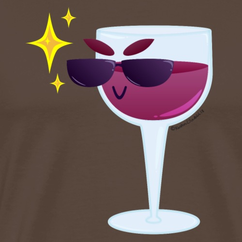 Cool wine - Men's Premium T-Shirt