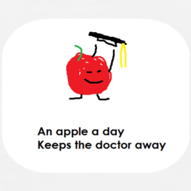 an apple keep the doctor away