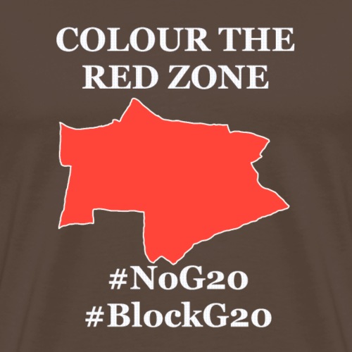 Colour the red Zone - Männer Premium T-Shirt