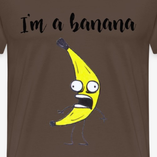 Soy una banana - Camiseta premium hombre