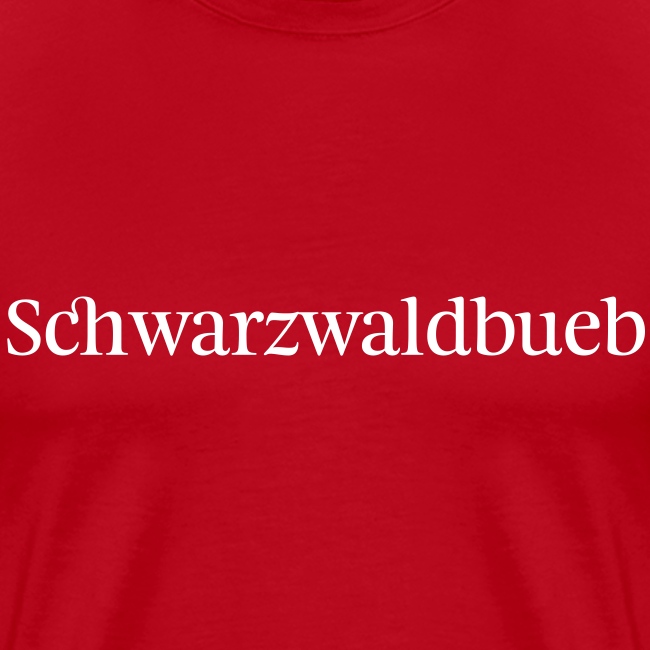 Schwarwaldbueb - T-Shirt