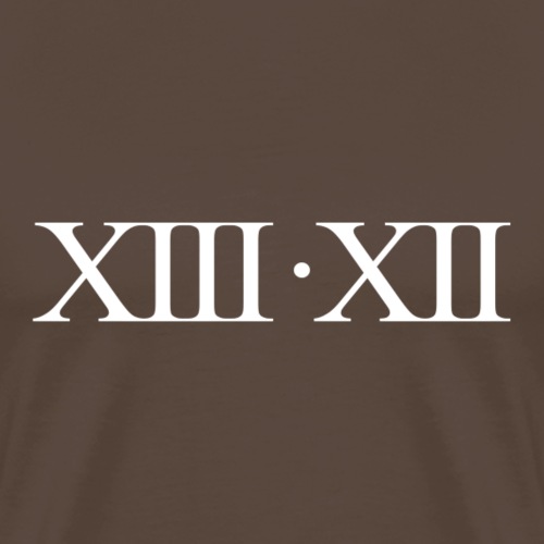 XIII XII weiß ACAB 1312 - Männer Premium T-Shirt