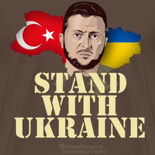 Ukraine Türkei Selenskyj - Männer Premium T-Shirt
