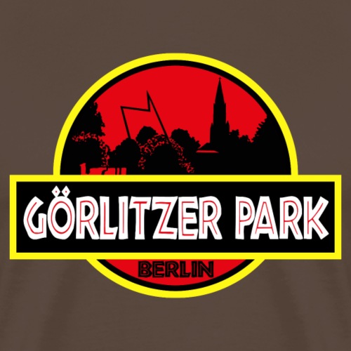Görlitzer Park at Night - Männer Premium T-Shirt