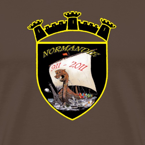 blason NORMANDIE copyright Louis RUNEMBERG ADAGP - T-shirt Premium Homme