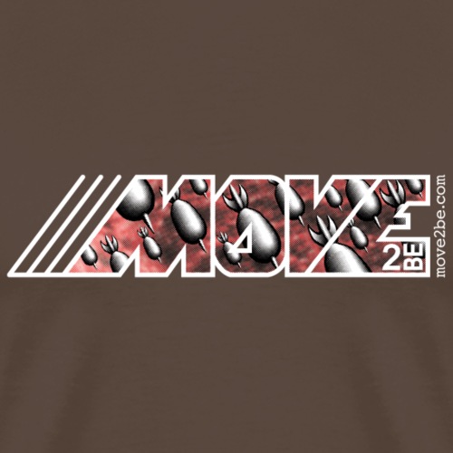 Move2be Logo Bombs - Männer Premium T-Shirt