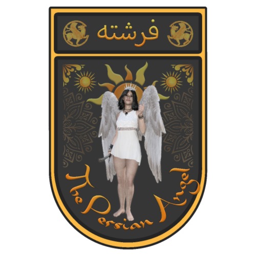 Persian enkeli Anahita - persia enkeli - Miesten premium t-paita