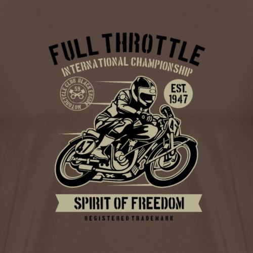 Full Throttle - Männer Premium T-Shirt