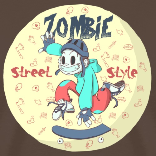 Zombie_StreetStyle.png - Camiseta premium hombre