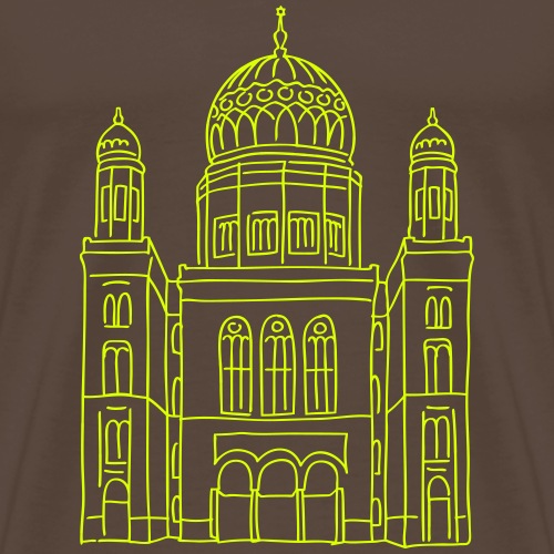 Neue Synagoge Berlin - Männer Premium T-Shirt