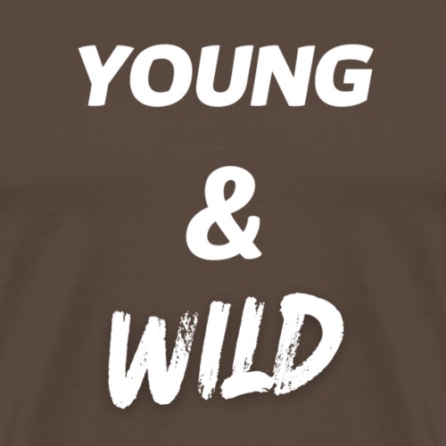 young and wild - Mannen Premium T-shirt