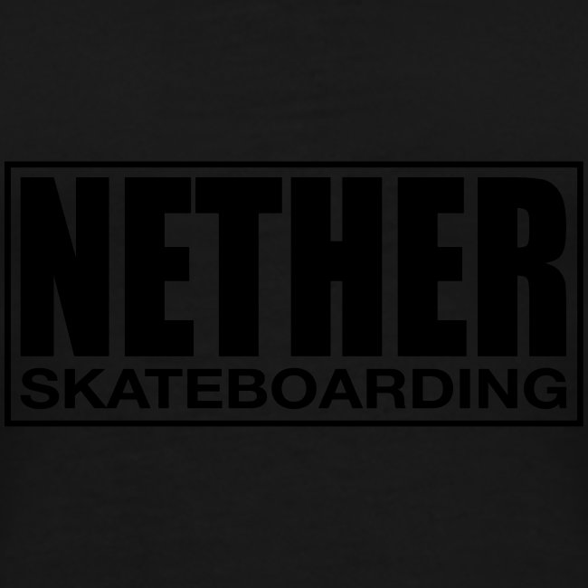 Nether Skateboarding T-shirt White