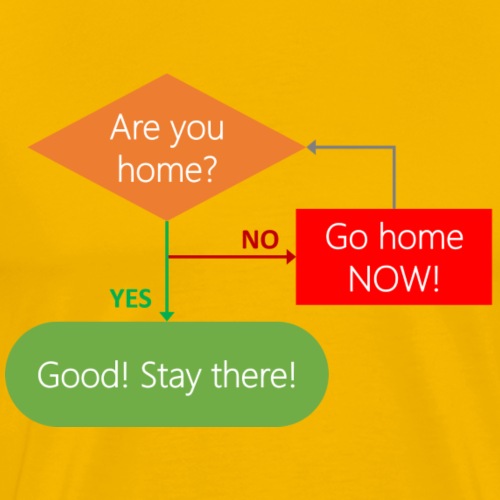 Are you home? - Men's Premium T-Shirt