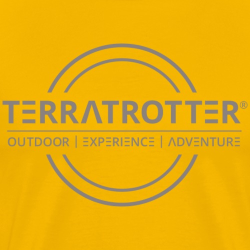 Terratrotter® | Taupe - Men's Premium T-Shirt