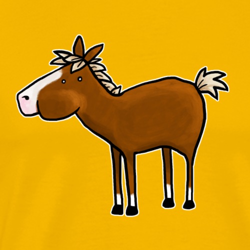 Pony - Männer Premium T-Shirt