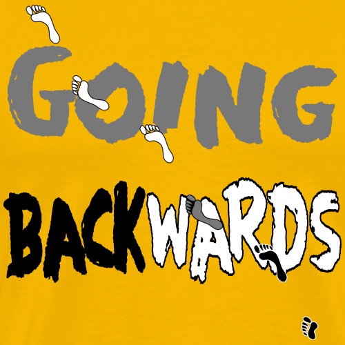 backwardgoing - Männer Premium T-Shirt