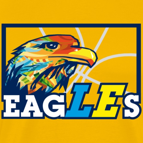 2021 Logo Eagles bunt - Männer Premium T-Shirt