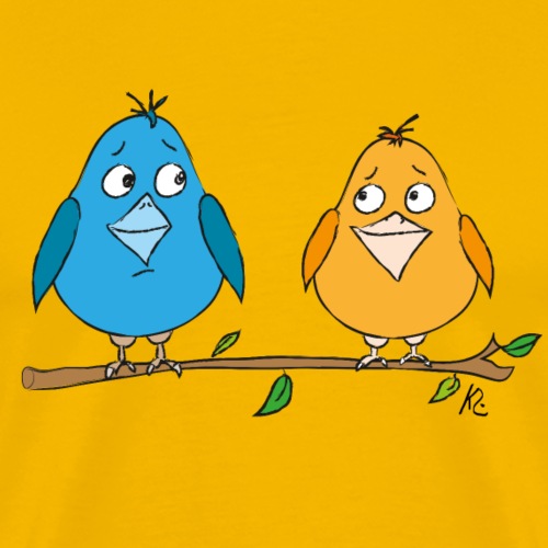 Birds - Männer Premium T-Shirt