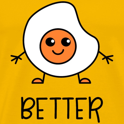 Better Together Partnerlook (Part1) Spieglei - Männer Premium T-Shirt