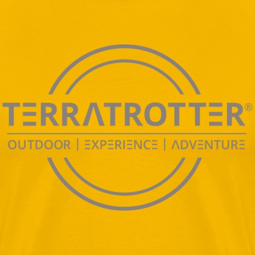 Terratrotter® | Taupe - Men's Premium T-Shirt