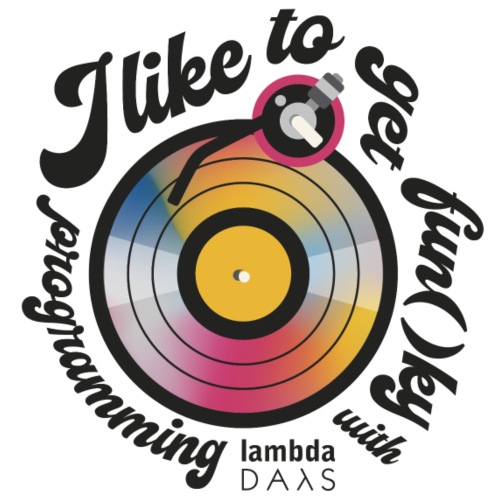 Lambda Days 2022 - I like to get funky - record - Koszulka męska Premium