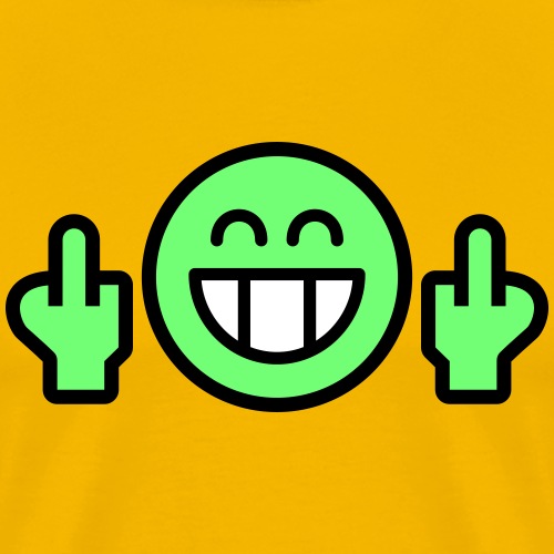 Emoji Grin Stinkfinger 3c