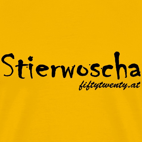 Stierwoscha - Männer Premium T-Shirt