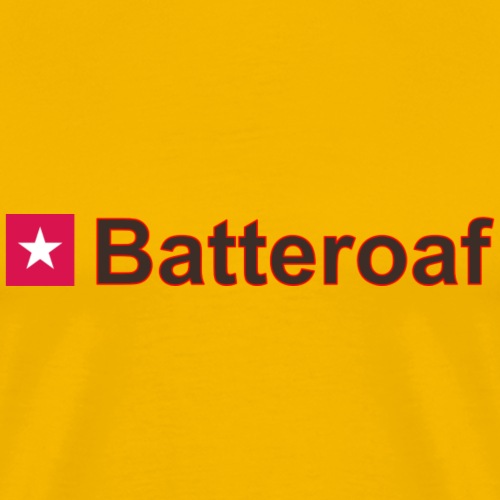 Batteraof w1 rhk b - Mannen Premium T-shirt