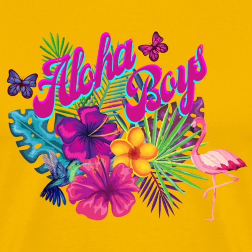 Aloha Boys - Sommer, Sonne, Strand und Palmen - Männer Premium T-Shirt