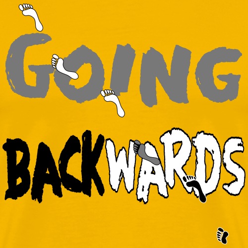backwardgoing - Männer Premium T-Shirt
