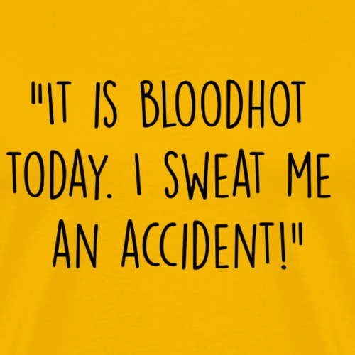 Bloodhot - Mannen Premium T-shirt
