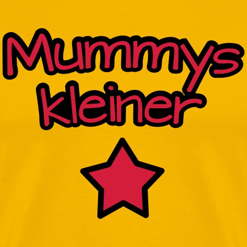 Mummys kleiner Stern, Kind, Tochter, Sohn, Baby - Männer Premium T-Shirt