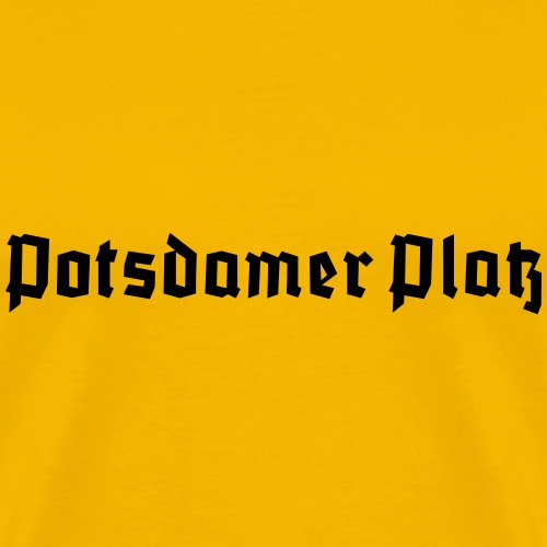 Potsdamer Platz Berlin - Männer Premium T-Shirt