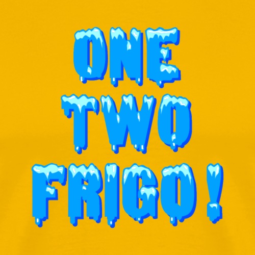 ONE, TWO, FRIGO ! (cuisine, glace, été) - T-shirt Premium Homme