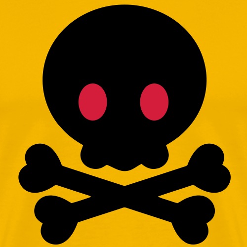 Skull, Pirat, Meer, See, Totenschädel - Männer Premium T-Shirt