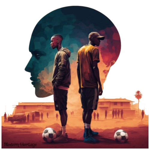 African street football - T-shirt Premium Homme