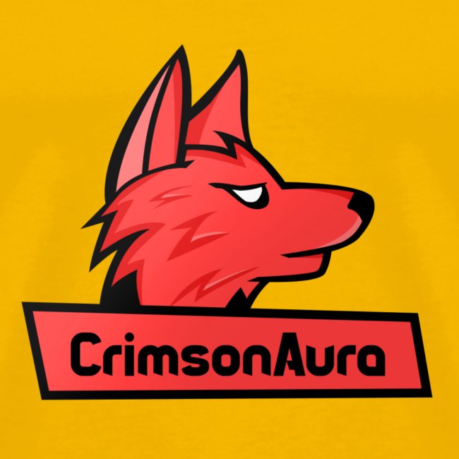 CrimsonAura Logo Merchandise
