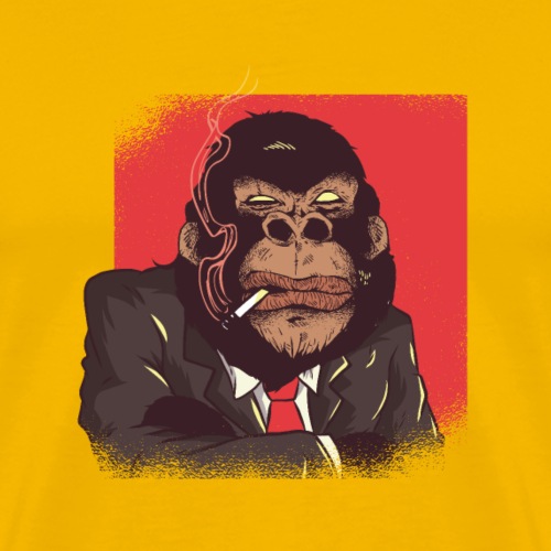 gorilla - Maglietta Premium da uomo
