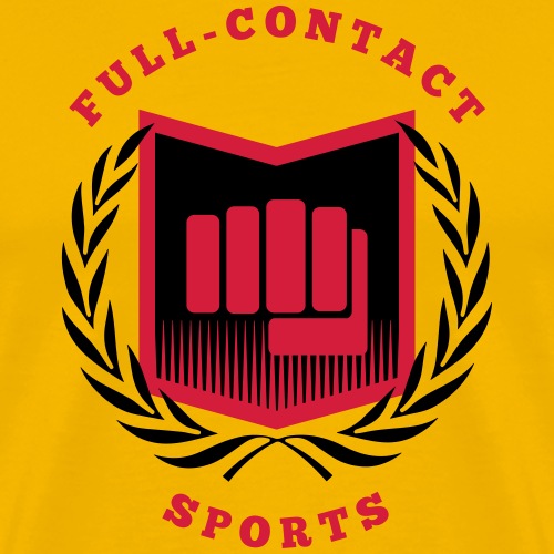 Voll-Kontakt Sport, Kampfsport, MMA - Männer Premium T-Shirt