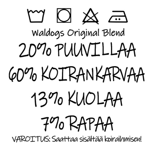 Waldogs O Blend I - Miesten premium t-paita