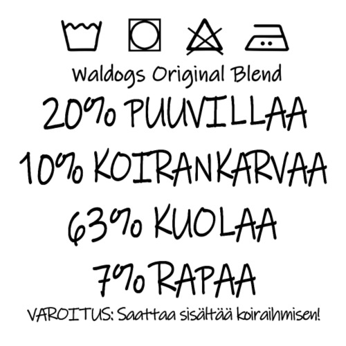 Waldogs O Blend KuolaII - Miesten premium t-paita