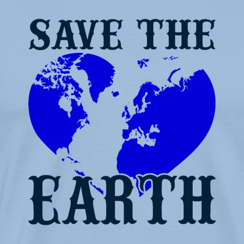 Save the Earth - Männer Premium T-Shirt