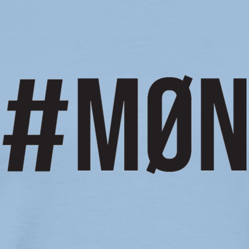 #møn - Herre premium T-shirt