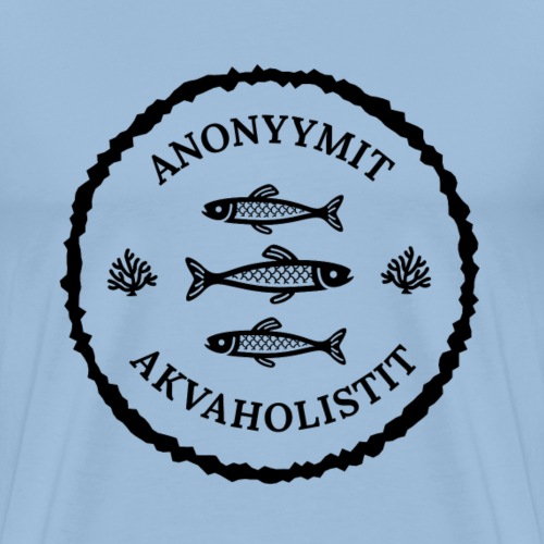 Anonyymit Akvaholistit II - Miesten premium t-paita