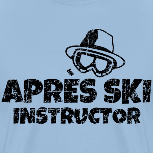 Après-Ski Instructor Skilehrer Skifahrer - Männer Premium T-Shirt