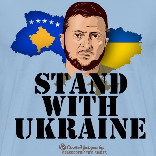 Ukraine Kosovo T-Shirt - Männer Premium T-Shirt