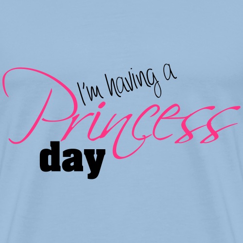 PrincessDay - Miesten premium t-paita